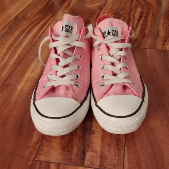 Pink Converse all Stars - Picture 2 of 5